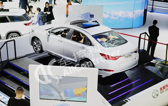 車展真人模擬駕駛體驗六自由度平臺